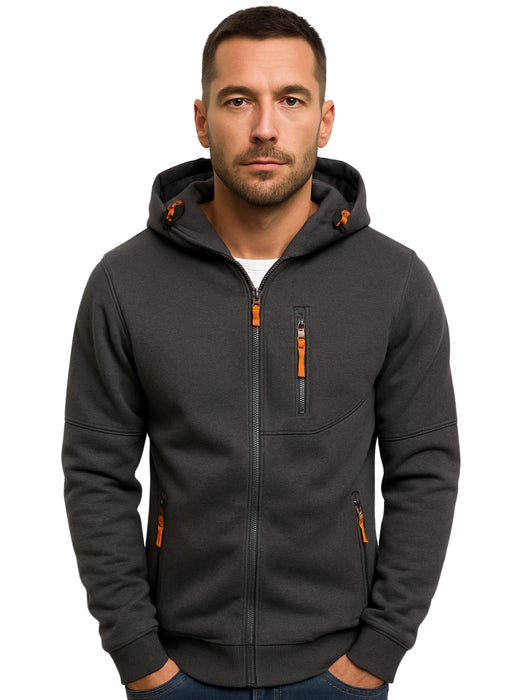 Sweat-shirt à fermeture éclair