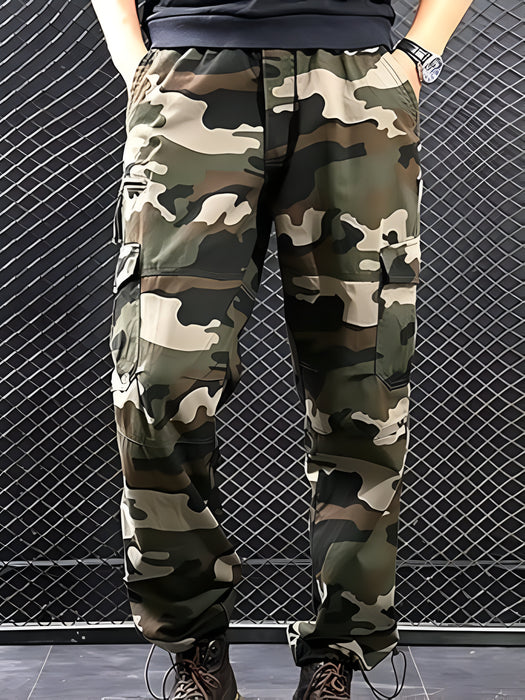 Pantalon cargo style tactique