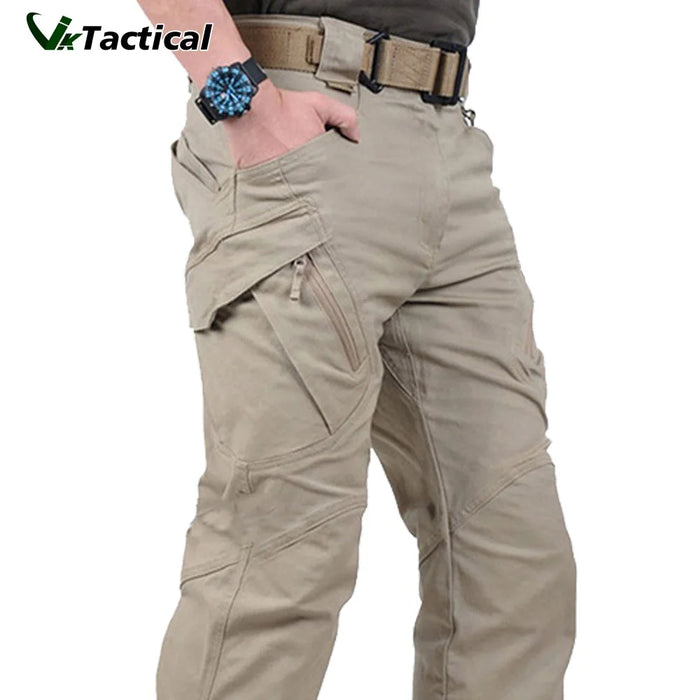Pantalon cargo tactique – résistant, multi-poches, Idéal randonnée; travail extérieur
