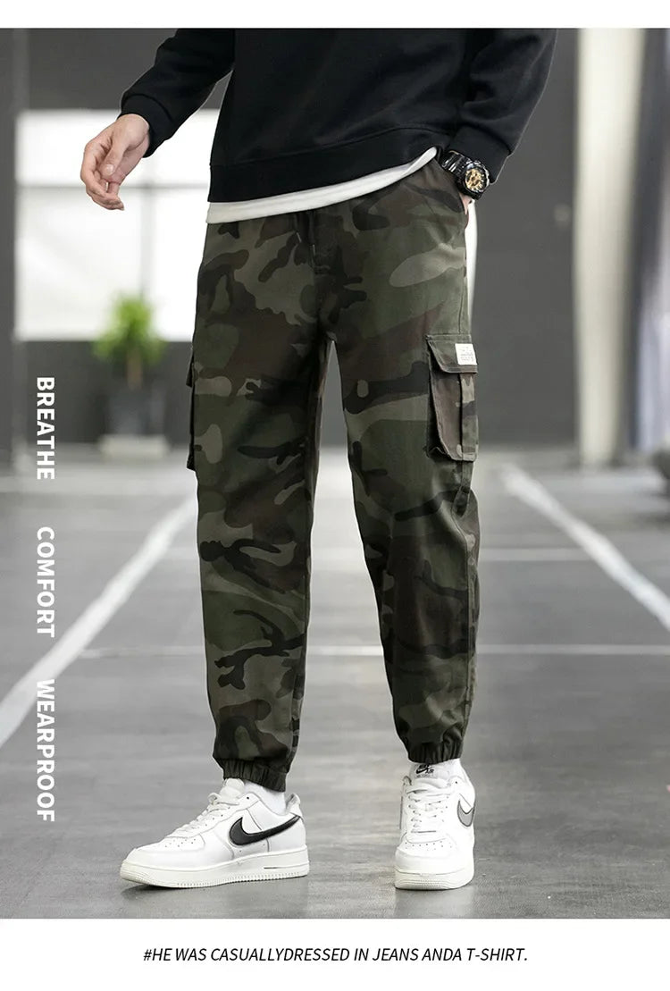 Pantalon cargo style tactique