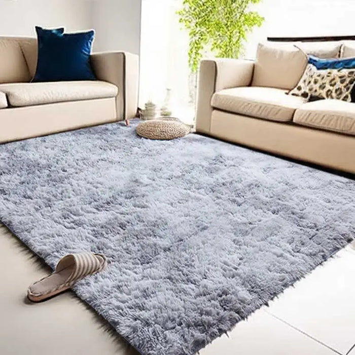 Tapis en peluche ultra doux pour salon et chambre – Moelleux, antidérapant, lavable et idéal chambre d’enfant