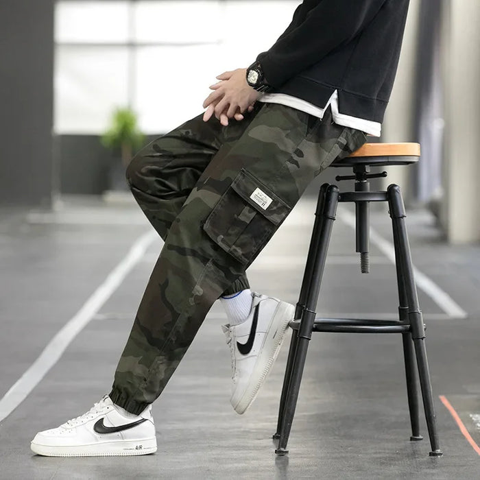 Pantalon cargo style tactique