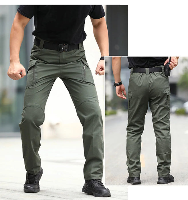 Pantalon cargo tactique – résistant, multi-poches, Idéal randonnée; travail extérieur