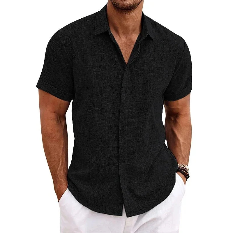 Chemise légère à manches courtes