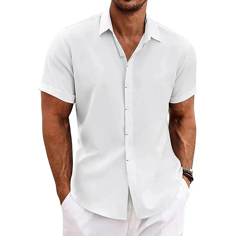 Chemise légère à manches courtes