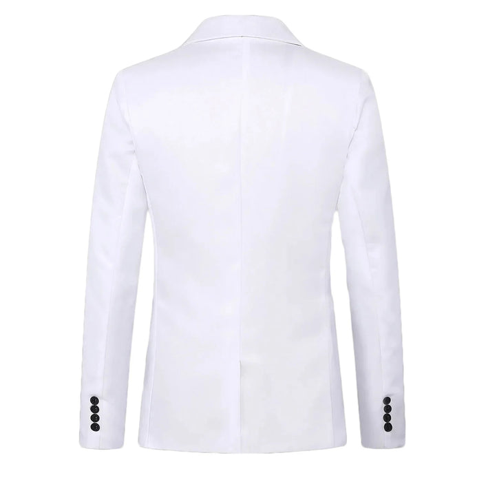 Blazer slim fit – veste de costume moderne élégante pour look chic décontracté