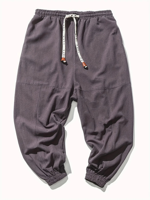 Sarouel streetwear coton lin