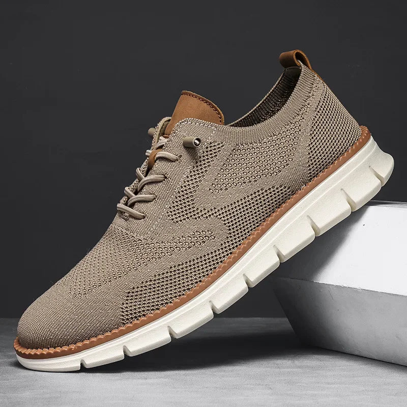 Chaussures Oxford Homme Ultra Confort – Baskets Élégantes Respirantes pour Ville et Travail