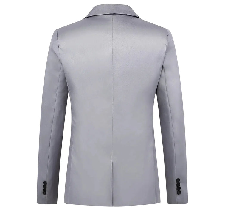 Blazer slim fit – veste de costume moderne élégante pour look chic décontracté