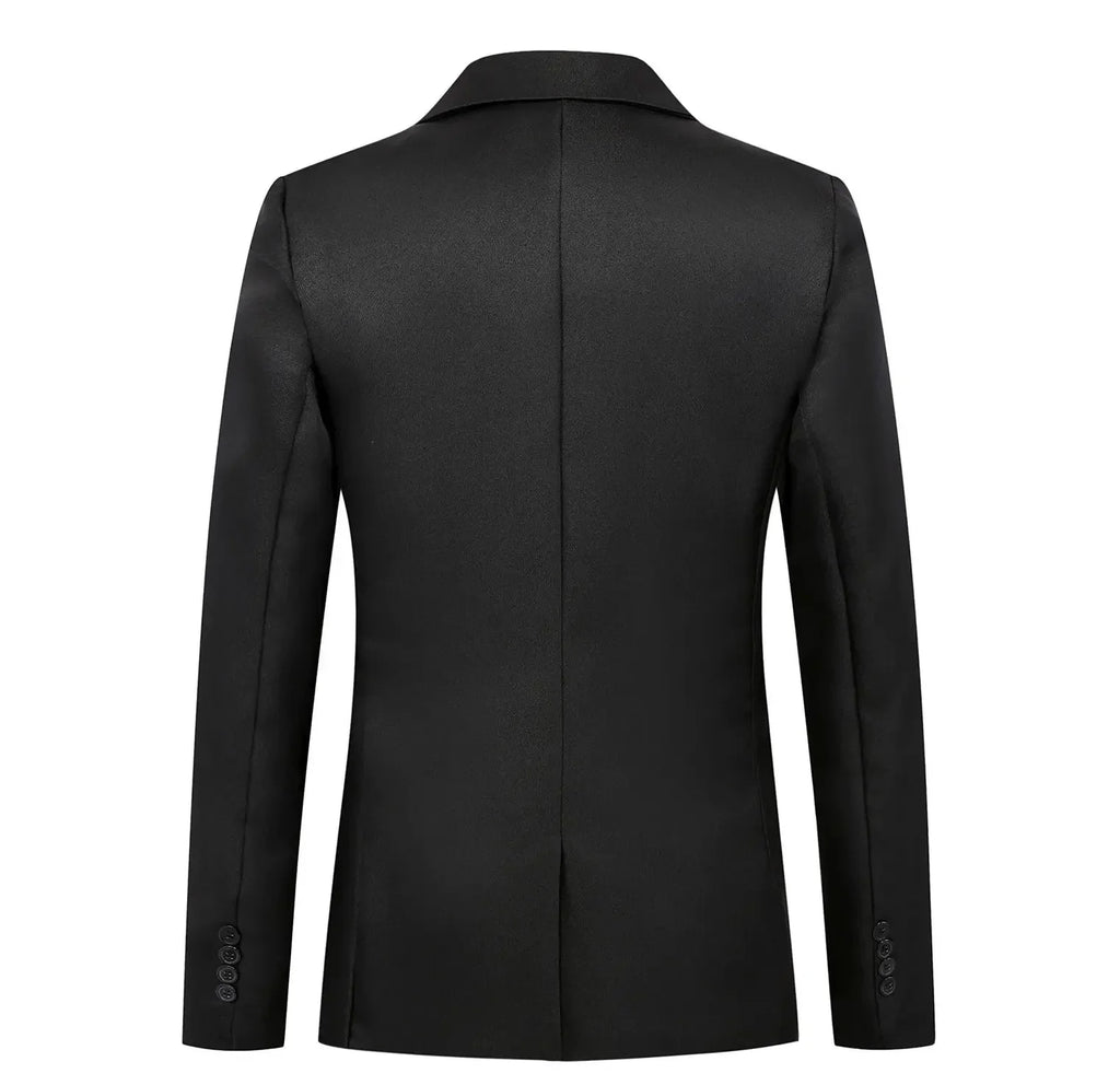 Blazer slim fit – veste de costume moderne élégante pour look chic décontracté
