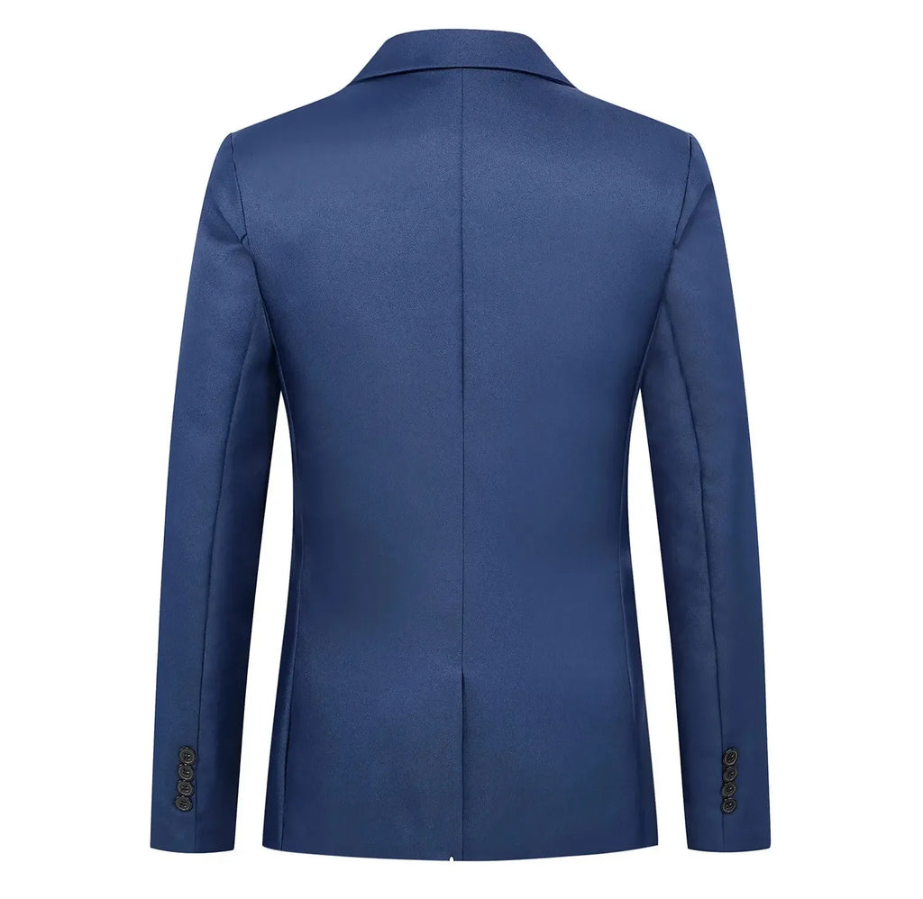 Blazer slim fit – veste de costume moderne élégante pour look chic décontracté