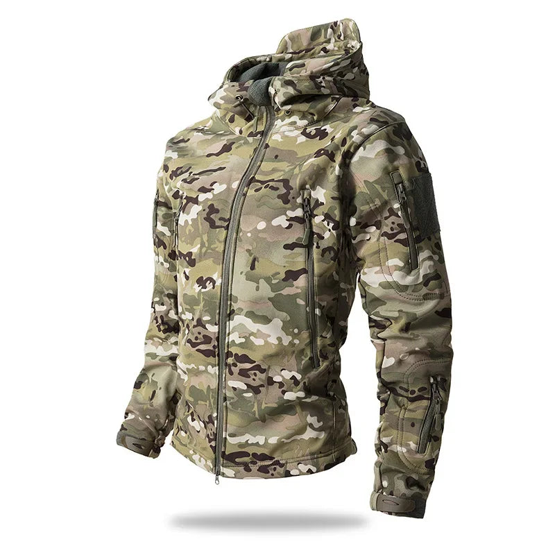 Veste tactique softshell – Imperméable, chaude et résistante pour outdoor & militaire