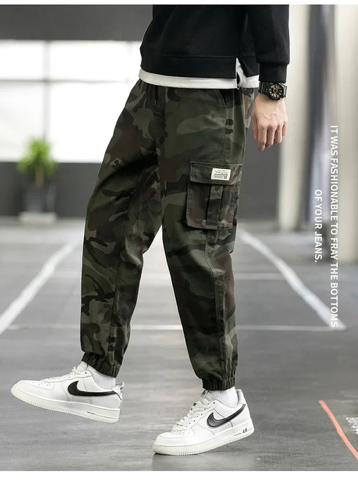 Pantalon cargo style tactique