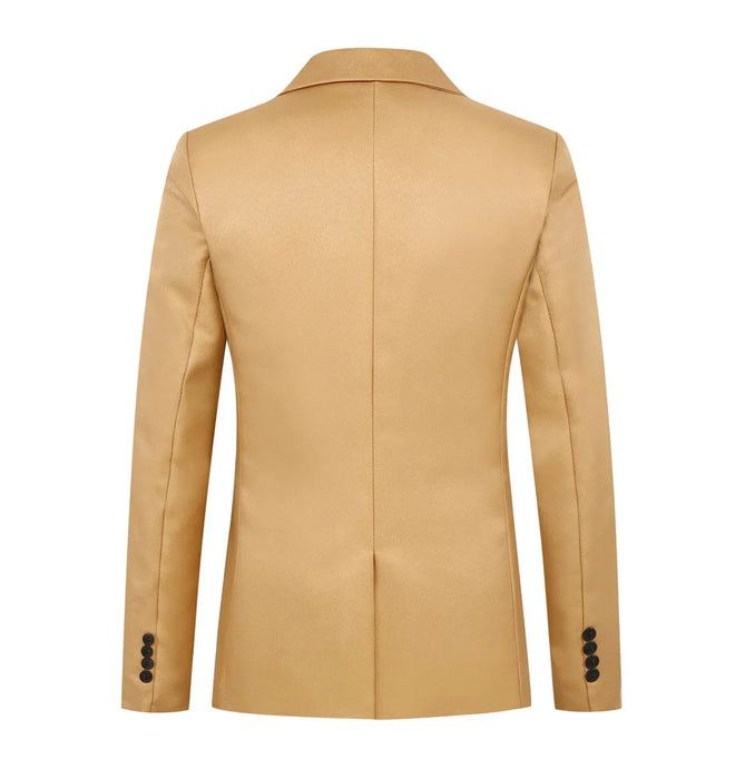 Blazer slim fit – veste de costume moderne élégante pour look chic décontracté
