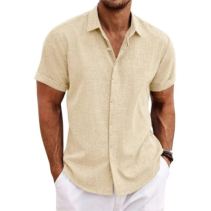 Chemise légère à manches courtes