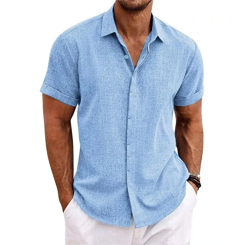 Chemise légère à manches courtes