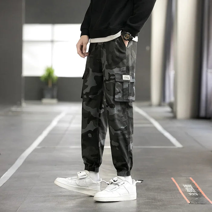 Pantalon cargo style tactique