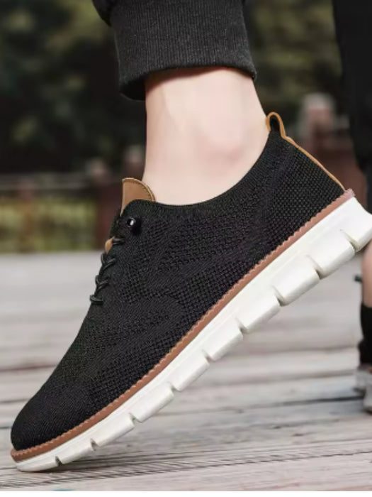 Chaussures Oxford Homme Ultra Confort – Baskets Élégantes Respirantes pour Ville et Travail