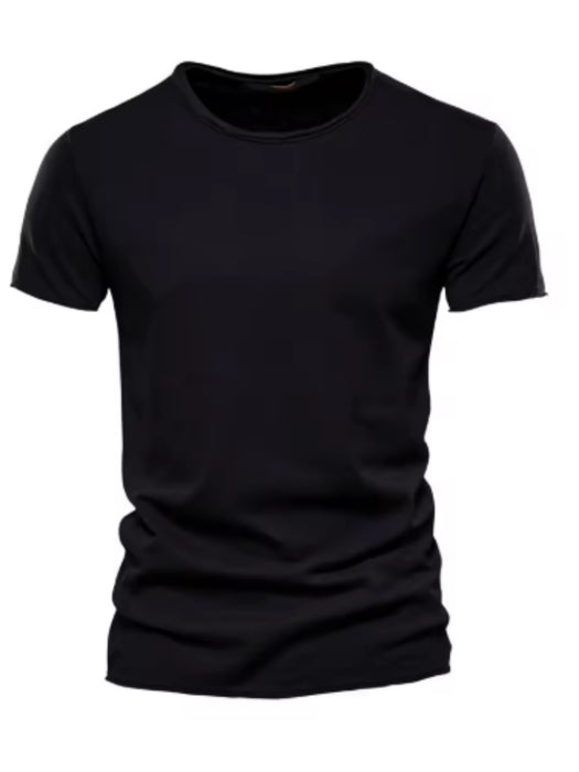 T-shirt décontracté à col rond