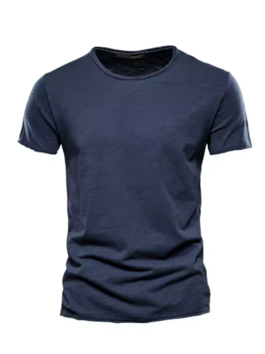 T-shirt décontracté à col rond