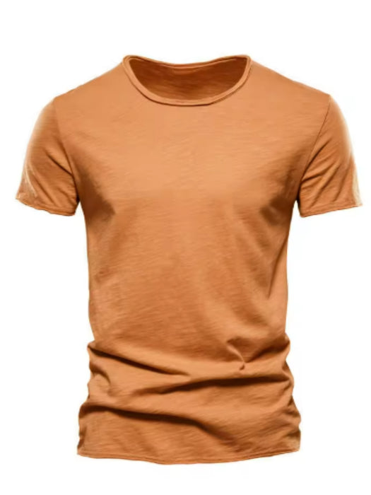 T-shirt décontracté à col rond