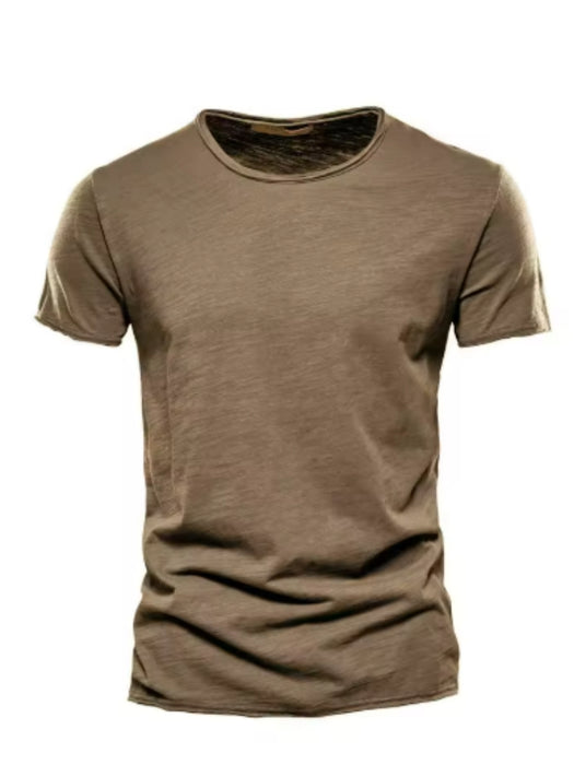 T-shirt décontracté à col rond