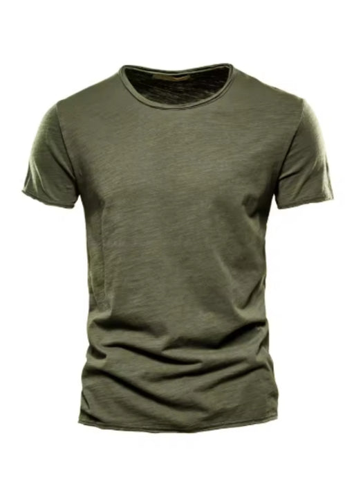 T-shirt décontracté à col rond