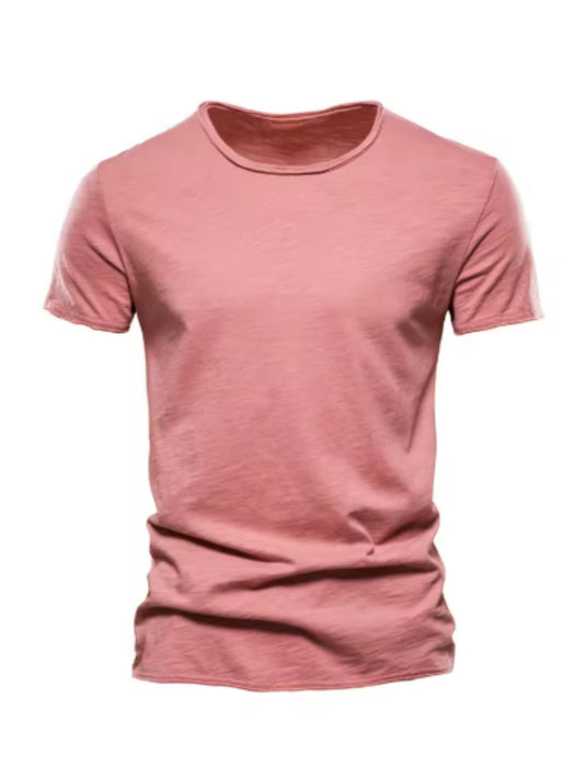 T-shirt décontracté à col rond