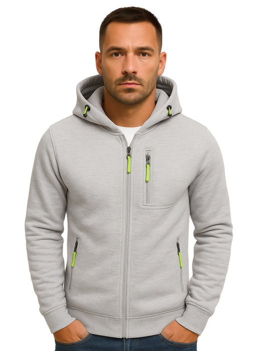 Sweat-shirt à fermeture éclair
