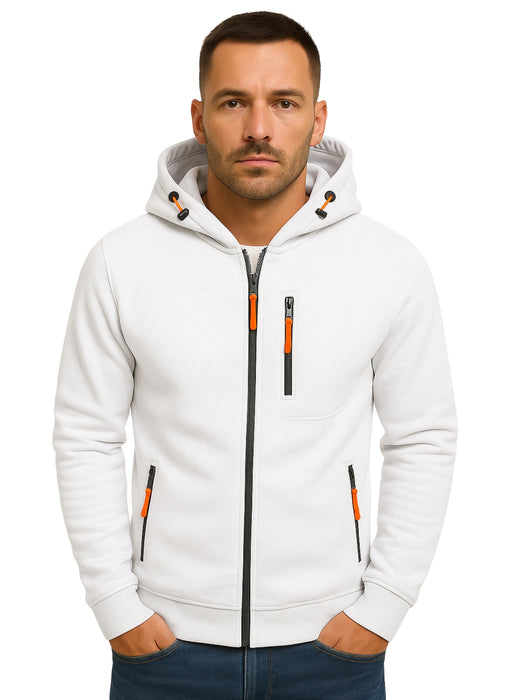 Sweat-shirt à fermeture éclair