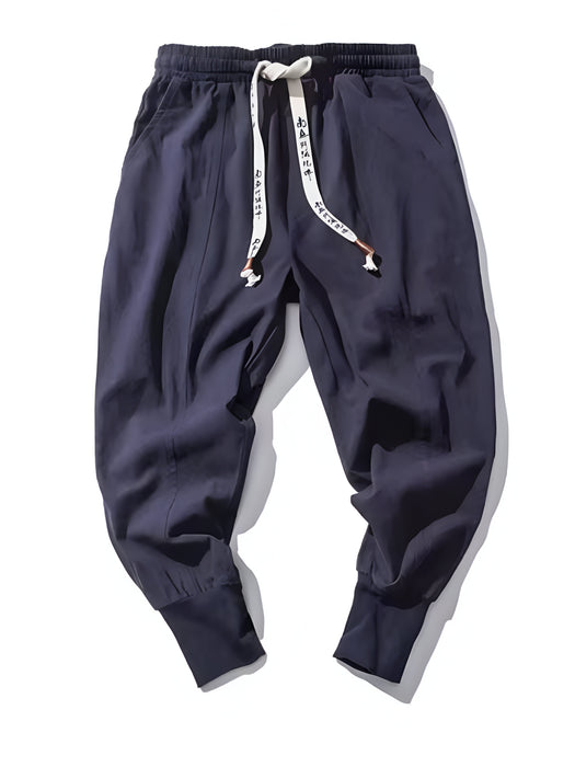 Sarouel streetwear coton lin