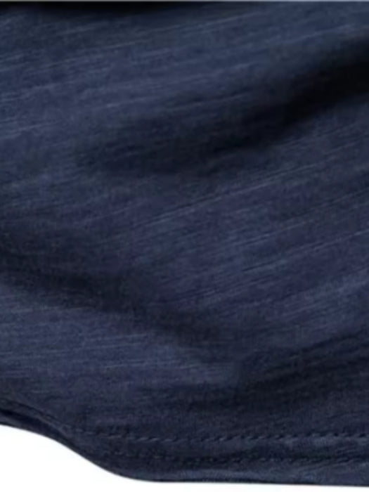 T-shirt col en v 100% coton