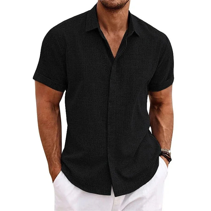 Chemise légère à manches courtes