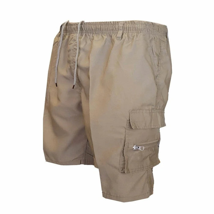 Short cargo décontracté – style running urbain été , multi-poches, confortable