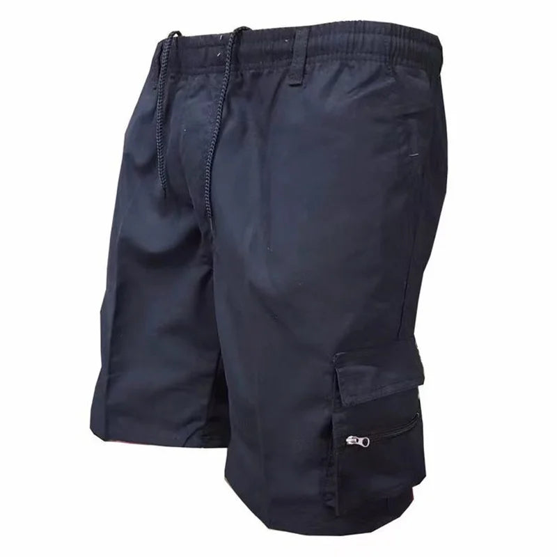Short cargo décontracté – style running urbain été , multi-poches, confortable
