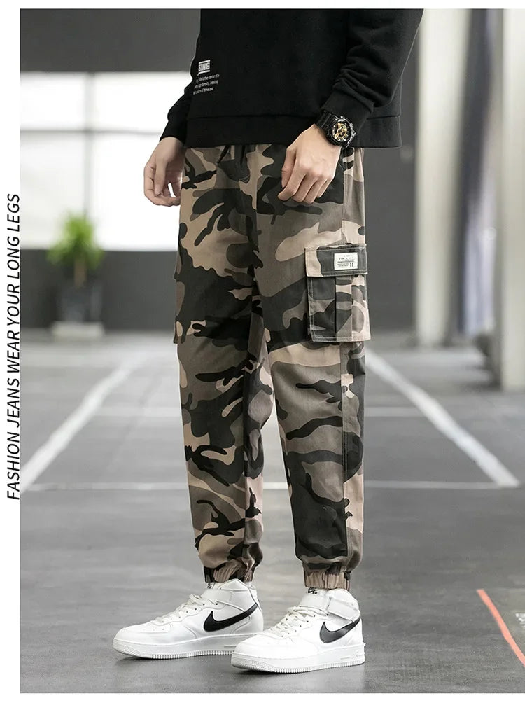 Pantalon cargo style tactique