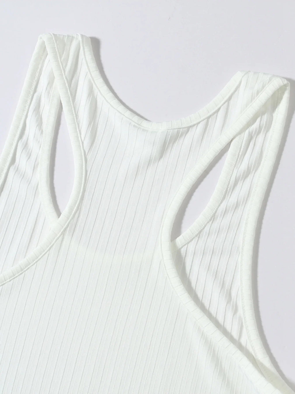 Débardeur fitness rayure slim fit été rayures verticales