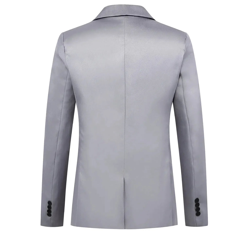 Blazer slim fit – veste de costume moderne élégante pour look chic décontracté