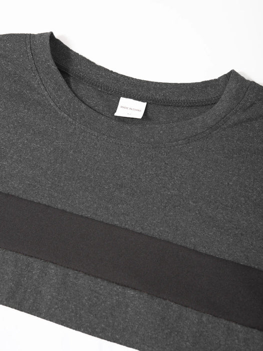 Sweat à bandes tricolores