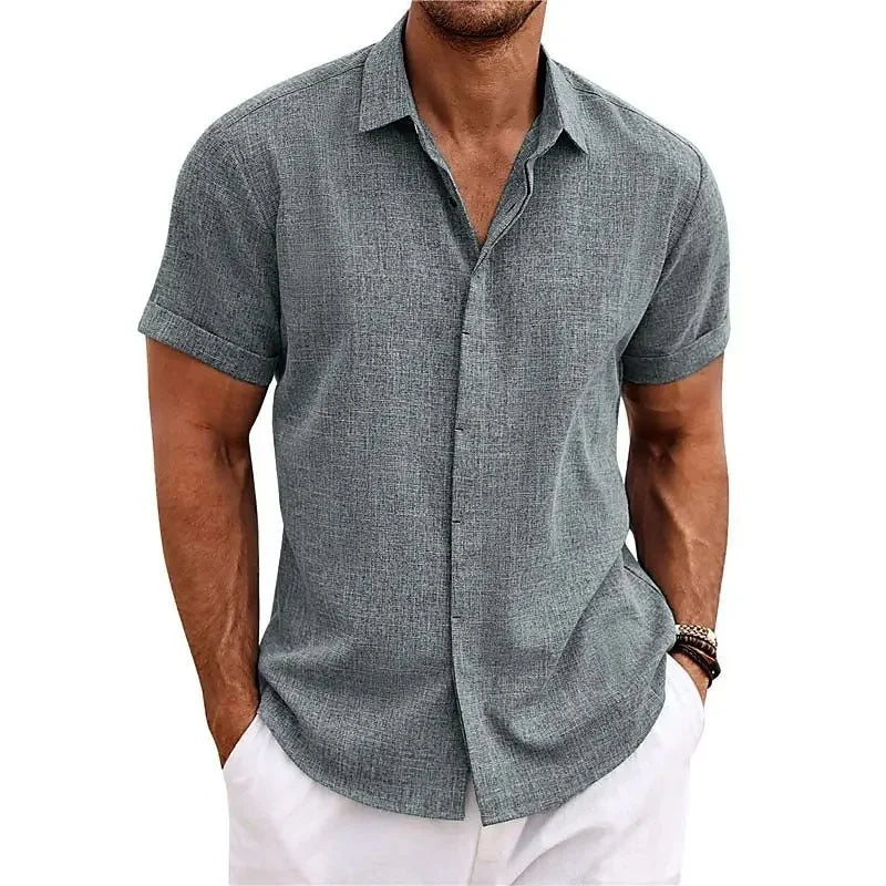 Chemise légère à manches courtes