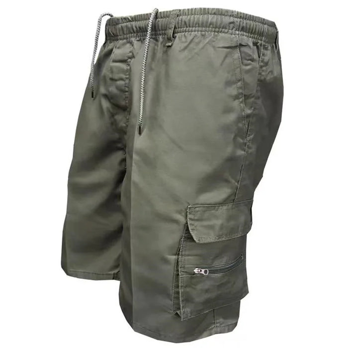 Short cargo décontracté – style running urbain été , multi-poches, confortable