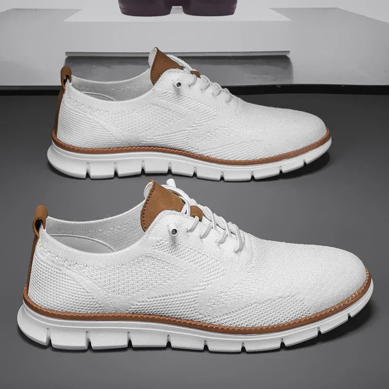 Chaussures Oxford Homme Ultra Confort – Baskets Élégantes Respirantes pour Ville et Travail