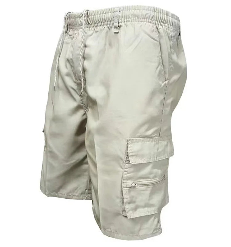 Short cargo décontracté – style running urbain été , multi-poches, confortable