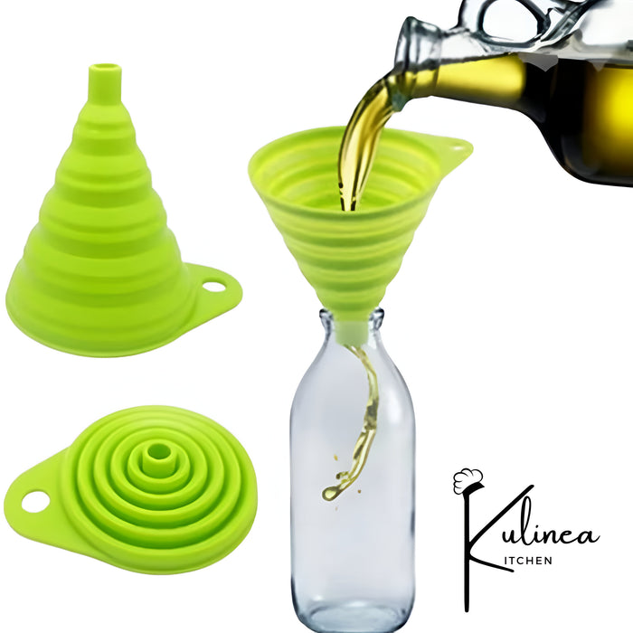 Mini Silicone Funnel Set of 4 Pcs